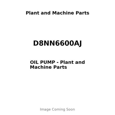 D8NN6600AJ - OIL PUMP
