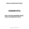 D5NNN707A - PTO CLUTCH HOUSING PACK