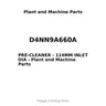 D4NN9A660A - PRE-CLEANER - 114MM INLET DIA