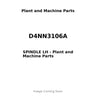 D4NN3106A - SPINDLE LH