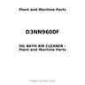 D3NN9600F - OIL BATH AIR CLEANER