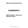 D3NN6507C - INLET VALVE