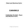 CAR49013 - COUPLING-TIE ROD