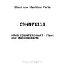 C9NN7111B - MAIN COUNTERSHAFT