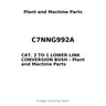 C7NNG992A - CAT. 2 TO 1 LOWER LINK CONVERSION BUSH