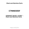 C7NN6505F - EXHAUST VALVE +0.003"