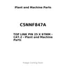 C5NNF847A - TOP LINK PIN 25 X 97MM - CAT.2