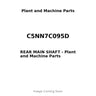 C5NN7C095D - REAR MAIN SHAFT