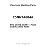 C5NN7A684A - PTO DRIVE SHAFT
