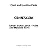 C5NN7213A - KNOB- GEAR LEVER