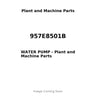 957E8501B - WATER PUMP