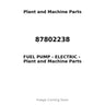 87802238 - FUEL PUMP - ELECTRIC
