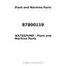 87800119 - WATERPUMP