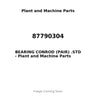 87790304 - BEARING CONROD (PAIR) .STD