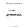 87790271 - THRUST BEARING (PAIR) .040"