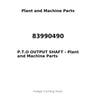 83990490 - P.T.O OUTPUT SHAFT