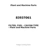83937061 - FILTER, FUEL - CAV296 TYPE