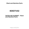 82027152 - OUTER AIR ELEMENT