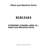 81813163 - STEERING (CRANK) ARM LH