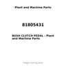 81805431 - BUSH CLUTCH PEDAL