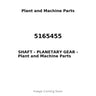 5165455 - SHAFT - PLANETARY GEAR